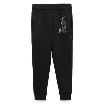 Hexe Halloween Besen - Kinder/Teenager Premium Sweathose - Schwarz - Vorne - AI Model Kid Male (0cm)
