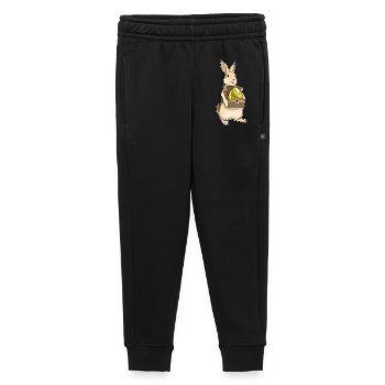 Coffre au trésor de Pâques Bunny - Pantalon de survêtement enfant/adolescent premium - noir - Devant - AI Model Kid Male (0cm)