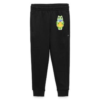 Poisson-tortue - Pantalon de survêtement enfant/adolescent premium - noir - Devant - AI Model Kid Male (0cm)