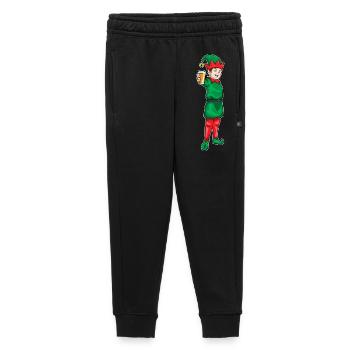Elf Weihnachten Saft - Kinder/Teenager Premium Sweathose - Schwarz - Vorne - AI Model Kid Male (0cm)