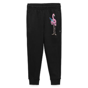 École de crayons de couleur des élèves Flamingo - Pantalon de survêtement enfant/adolescent premium - noir - Devant - AI Model Kid Male (0cm)