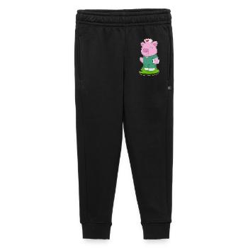 Schwein Krankenschwester  - Kinder/Teenager Premium Sweathose - Schwarz - Vorne - AI Model Kid Male (0cm)