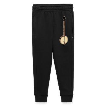 Banjo Bluegrass - Pantalon de survêtement enfant/adolescent premium - noir - Devant - AI Model Kid Male (0cm)