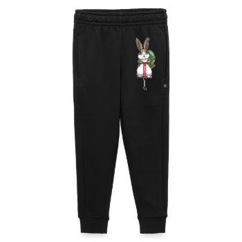 Hase Ostern Fitness - Kinder/Teenager Premium Sweathose - Schwarz - Vorne - AI Model Kid Male (0cm)