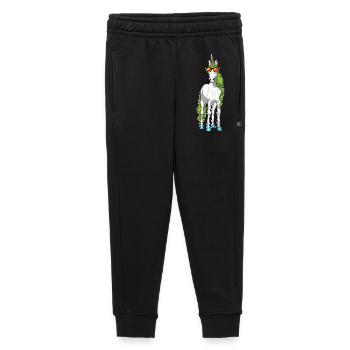 Lunettes de soleil licorne - Pantalon de survêtement enfant/adolescent premium - noir - Devant - AI Model Kid Male (0cm)
