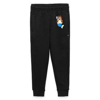 Fuchs Meerjungfrau - Kinder/Teenager Premium Sweathose - Schwarz - Vorne - AI Model Kid Male (0cm)