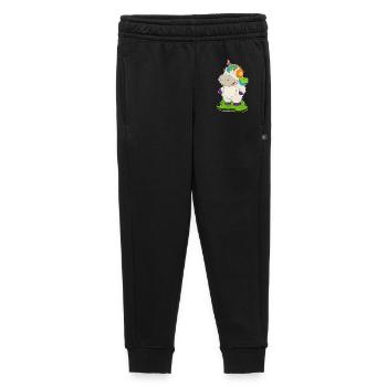 Musique casque Unicorn - Pantalon de survêtement enfant/adolescent premium - noir - Devant - AI Model Kid Male (0cm)