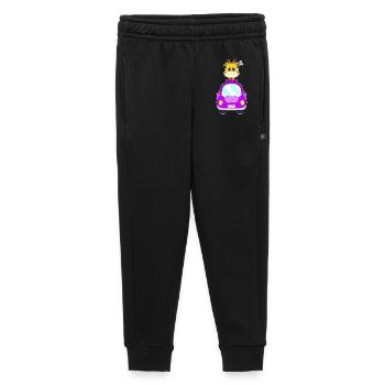 Giraffe Car - Kids’/Teens' Premium Sweatpants - black - Front - AI Model Kid Male (0cm)