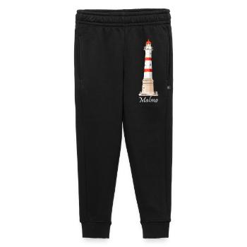 Malmö alter Leuchtturm, Malmö Inre, Schweden - Kinder/Teenager Premium Sweathose - Schwarz - Vorne - AI Model Kid Male (0cm)