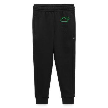 Wolkenregen-Code - Kinder/Teenager Premium Sweathose - Schwarz - Vorne - AI Model Kid Male (0cm)
