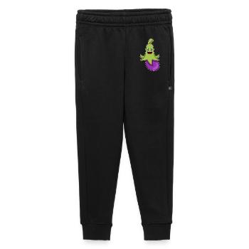 Krake Aubergine - Kinder/Teenager Premium Sweathose - Schwarz - Vorne - AI Model Kid Male (0cm)