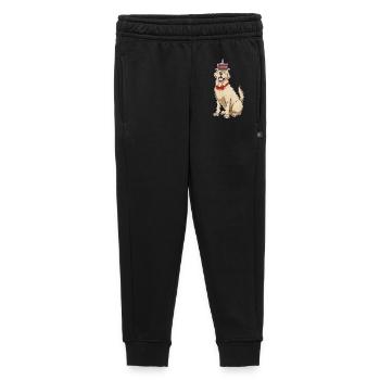 Gâteau d’anniversaire du Labrador - Pantalon de survêtement enfant/adolescent premium - noir - Devant - AI Model Kid Male (0cm)
