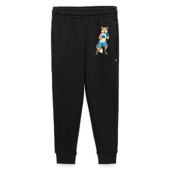 Fuchs Boxer Boxing Gloves Boxing - Kids’/Teens' Premium Sweatpants - black - Front - AI Model Kid Male (0cm)