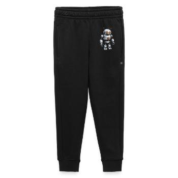 Cartoon Roboter - Kinder/Teenager Premium Sweathose - Schwarz - Vorne - AI Model Kid Male (0cm)