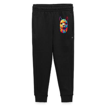 Alpaga - Pantalon de survêtement enfant/adolescent premium - noir - Devant - AI Model Kid Male (0cm)