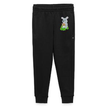 Sports de football américain Rabbit - Pantalon de survêtement enfant/adolescent premium - noir - Devant - AI Model Kid Male (0cm)