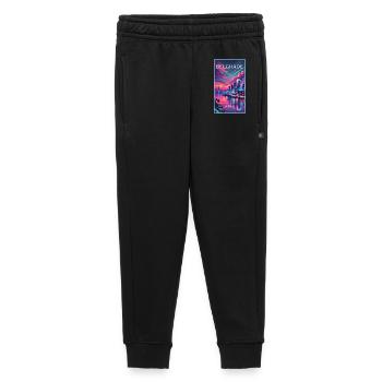 Belgrade Serbia city design - Kids’/Teens' Premium Sweatpants - black - Front - AI Model Kid Male (0cm)