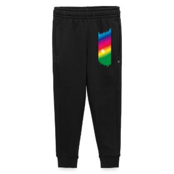 Farbspektrum - Rainbow - Kinder/Teenager Premium Sweathose - Schwarz - Vorne - AI Model Kid Male (0cm)