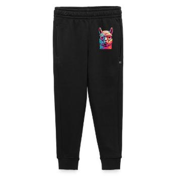 Alpaga - Pantalon de survêtement enfant/adolescent premium - noir - Devant - AI Model Kid Male (0cm)