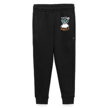 Geist Halloweenkostüm - Kinder/Teenager Premium Sweathose - Schwarz - Vorne - AI Model Kid Male (0cm)