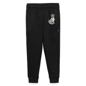 Pitbull Birthday Horn - Kids’/Teens' Premium Sweatpants - black - Front - AI Model Kid Male (0cm)