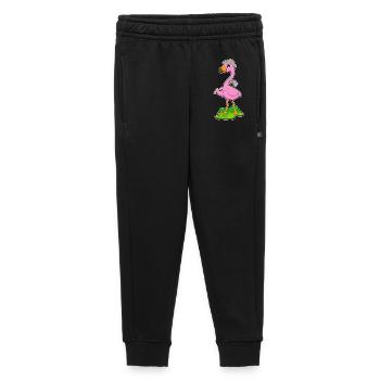 Flamingo Lumberjack Axe - Kids’/Teens' Premium Sweatpants - black - Front - AI Model Kid Male (0cm)