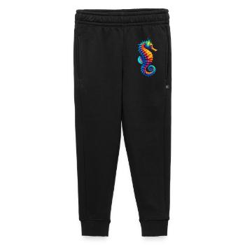 Hippocampe - Pantalon de survêtement enfant/adolescent premium - noir - Devant - AI Model Kid Male (0cm)