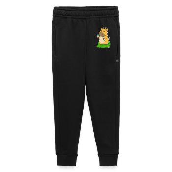 Giraffe Easter Coloring - Kids’/Teens' Premium Sweatpants - black - Front - AI Model Kid Male (0cm)