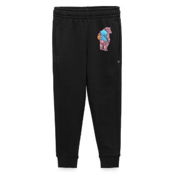 Hippopotame Basketteur Basketteur - Pantalon de survêtement enfant/adolescent premium - noir - Devant - AI Model Kid Male (0cm)