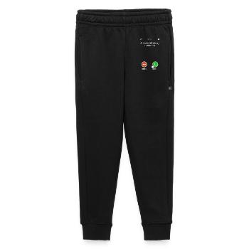 Arbeitszeitbetrug Anruf Lustiges Design - Kinder/Teenager Premium Sweathose - Schwarz - Vorne - AI Model Kid Male (0cm)