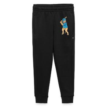 Lion Baseball Baseball Bat - Kids’/Teens' Premium Sweatpants - black - Front - AI Model Kid Male (0cm)
