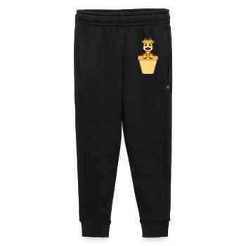 Giraffe Cream Cone - Kids’/Teens' Premium Sweatpants - black - Front - AI Model Kid Male (0cm)