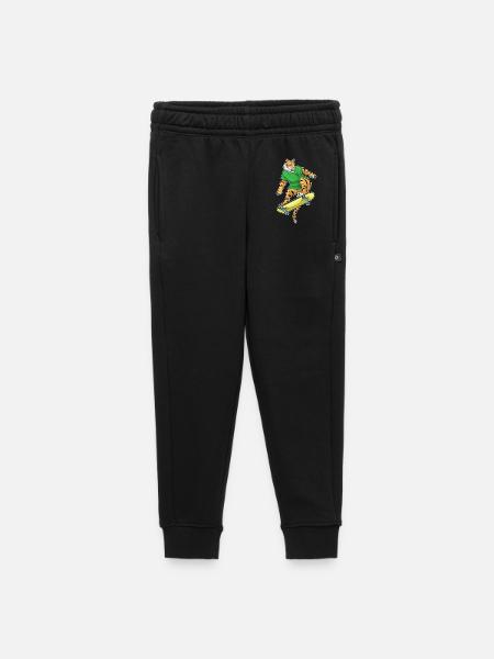 Tiger Skater Skateboard - Børn/teenager premium sweatpants - sort
