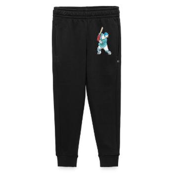 Eisbär Cricket Cricketschläger - Kinder/Teenager Premium Sweathose - Schwarz - Vorne - AI Model Kid Male (0cm)