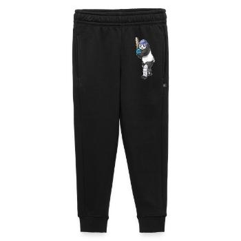 Panda Cricket Cricket Bats - Kids’/Teens' Premium Sweatpants - black - Front - AI Model Kid Male (0cm)