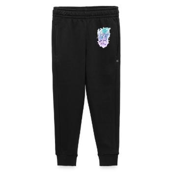 Wicca Aquarius Mermaid Zodiac Sign - Kids’/Teens' Premium Sweatpants - black - Front - AI Model Kid Male (0cm)