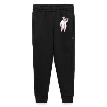 Pig Cook Cooking Spoon Cooking - Kids’/Teens' Premium Sweatpants - black - Front - AI Model Kid Male (0cm)