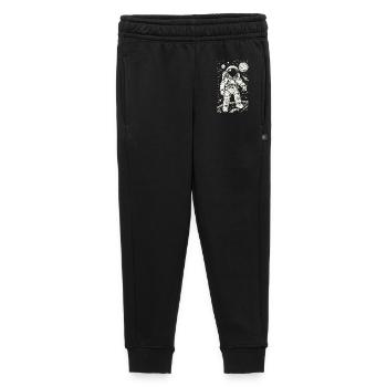 Astronaut on Mars with Stars and Planets - Kids’/Teens' Premium Sweatpants - black - Front - AI Model Kid Male (0cm)
