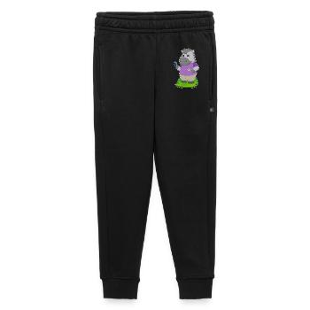 Cheval coiffeur Ciseaux Peigne - Pantalon de survêtement enfant/adolescent premium - noir - Devant - AI Model Kid Male (0cm)