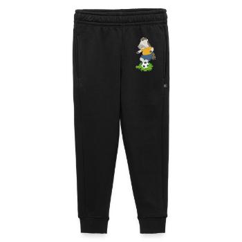Pferd Fußballspieler Fußball - Kinder/Teenager Premium Sweathose - Schwarz - Vorne - AI Model Kid Male (0cm)
