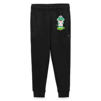 Krokodil Krankenschwester - Kinder/Teenager Premium Sweathose - Schwarz - Vorne - AI Model Kid Male (0cm)