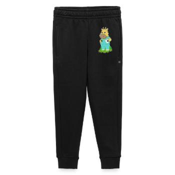 Giraffe Krankenschwester - Kinder/Teenager Premium Sweathose - Schwarz - Vorne - AI Model Kid Male (0cm)
