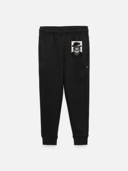 The Silent Cat - Kids’/Teens' Premium Sweatpants - black