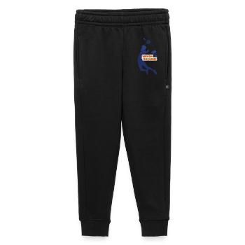 Smash the game by Helfspawn - Kids’/Teens' Premium Sweatpants - black - Front - AI Model Kid Male (0cm)