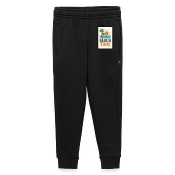 Beach Time - Palmen - Kinder/Teenager Premium Sweathose - Schwarz - Vorne - AI Model Kid Male (0cm)