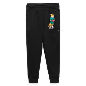 Fox Bowling Bowling Ball - Kids’/Teens' Premium Sweatpants - black - Front - AI Model Kid Male (0cm)
