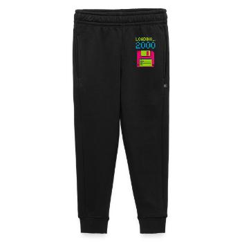 Loading 2000 Disketten-Design Retro Pixel Design - Kinder/Teenager Premium Sweathose - Schwarz - Vorne - AI Model Kid Male (0cm)