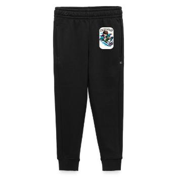 Kicker Kid - Pantalon de survêtement enfant/adolescent premium - noir - Devant - AI Model Kid Male (0cm)