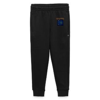 Cahier de voyage nautique - Pantalon de survêtement enfant/adolescent premium - noir - Devant - AI Model Kid Male (0cm)