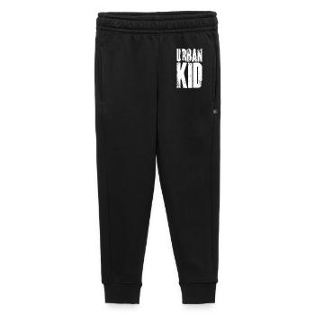 Urban Design for Children - Kids’/Teens' Premium Sweatpants - black - Front - AI Model Kid Male (0cm)